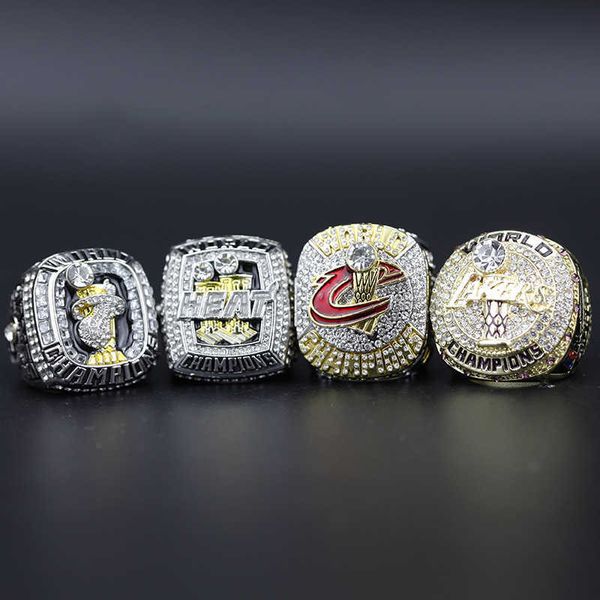 2020 James MVP 4 Campeón de los Cavaliers de los Cavaliers Lakers Ring Ring set Edición de aniversario