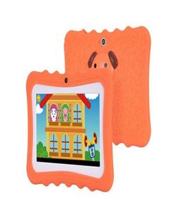 2020 Kids Brand Tablet PC 7 pouces Quad Core Children Tablet Android 44 Allwinner A33 Google Player Wifi Big Big Speaker Protective CoV9863674