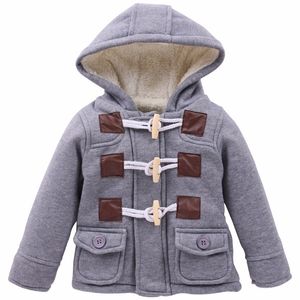 2020 niños chaqueta para niños ropa exterior abrigo bebé bebé niños ropa otoño invierno con capucha chaqueta para niños abrigo 1 2 3 4 5 6 años LJ200828