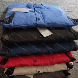 2022 Mode Heren vest Dons katoenen vest ontwerpen Heren en dames Geen mouwloze jas puffer Herfst Winter Casual jassen Stellen vesten Warm houden Jas