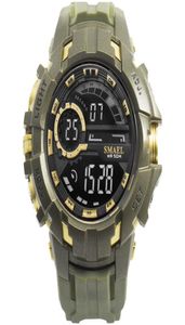 2020 Luxury Digital Watch Men Watchs Sport Watchs étanche Smael Relogio Montre Shock Black Gold Big Clock Men Automatic 1610 Men WTAC5449723