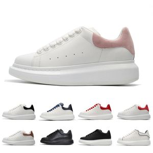 Luxe modeplatform vrouwen mannen casual schoenen rosé goud laag gesneden lederen platte suède platformaat mannen dames sport sneakers