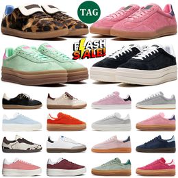 Samba Gazelle Bold Pink Glow Gum Campus Grey Gum Spezial Navy Gum Wales Bonner Sambas Pony Leopard Sneakers