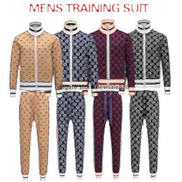 2020 Men Tracksuit sweat Suits Sports Suit Men Hoodies Jackets Tracksuits Jogger Suits Jacket Pants Sets Men Dames Jacket Sportpaksets