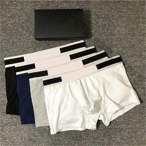 2020 Hommes Designer Marques Boxeurs Caleçons Sexy Classique Hommes Boxer Underwear Shorts coton respirant Bermudas 3pcs avec la boîte