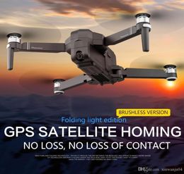 2020 Mini Drone Wifi FPV avec 4K 1080p Camera 3axis Gimbal GPS RC Racing Drone Quadcopter RTF avec émetteur Z5 F11 Pro Dron6834112