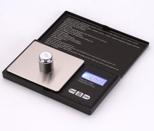 2020 Mini balance numérique de poche 001 x 200g pièce d'argent diamant bijoux en or balance LCD balance de bijoux numérique électronique Bal2140466