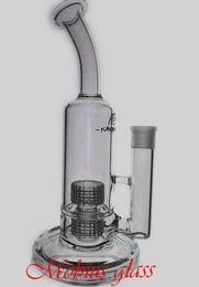 2020 Mobius classicbong in vetro Stereo Matrix perc riciclatore piattaforme petrolifere tubi dell'acqua in vetro tabacco da fumo vetro inebriante giunto da 18,8 mm