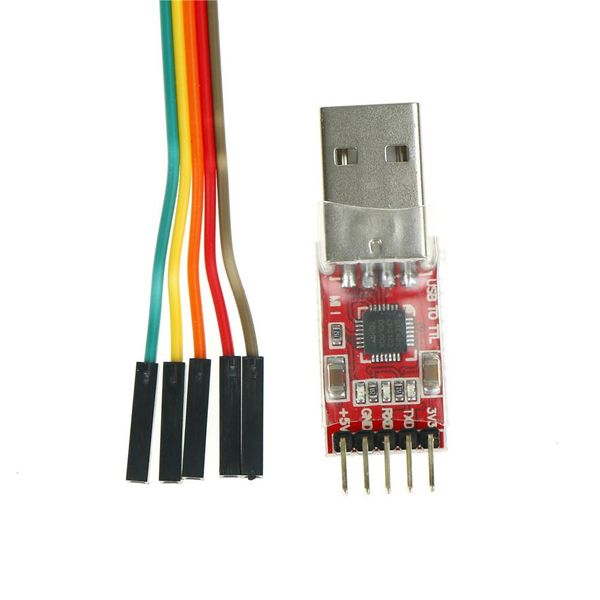 Módulo 2020 USB a TTL convertidor serie UART STC Cable de descarga