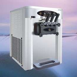 2020 machine à crème glacée à haut rendement la plus populaire machine à crème glacée de bureau commerciale machine à crème glacée molle