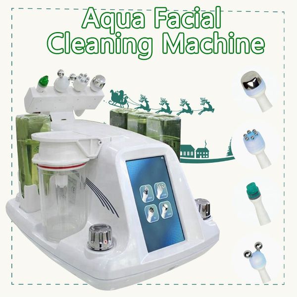 Máquina de adelgazamiento 2022 multifunción Hydra dermoabrasión RF bio-lifting Spa máquina Facial Aqua limpieza Peeling de agua