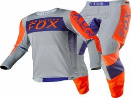 2020 NAUGHTY MXATV Racing 360 Linc Jersey Pantalon Combo GrisOrange MX ATV Motocross Gear Set wyiy7623921