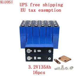 2020 nouveau 16 pièces 3.2V 135Ah Lithium fer phosphate cellule lifepo4 batterie solaire 24V270AH 48V135Ah cellules pas 150Ah ue US sans taxe