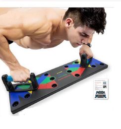 2020 nouveau 9 en 1 Push Up Rack Board hommes femmes Fitness exercice Pushup Stands système de formation de musculation maison Gym Fitness Equipm6808653