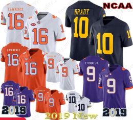 2020 nieuwe 9 Joe Burrow LSU Tigers Jersey Clemson Tigers 16 Trevor Lawrence 9 Travis Etienne Jr. NCAA American football Jerseys Julio Jones