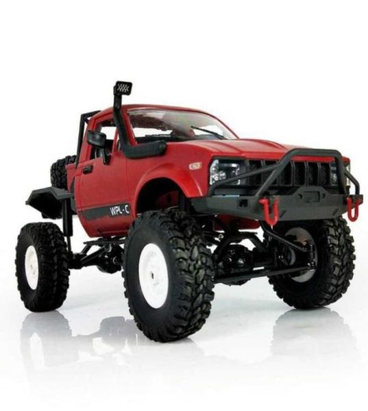 2020 Nouvelle arrivée 116 WPL C14 Scale 24G 4CH Mini Offroad RC Semitruck RTR Kids Climb Truck Toy pour enfants en stock Q07265251283