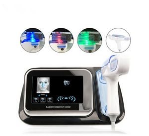 2020 Nieuwe Collectie 3in1 Mesotherapie Gun Radio Frequentie LED RF Microstalline Meso Facial Skin Care Machine voor Beauty Salon Thuisgebruik