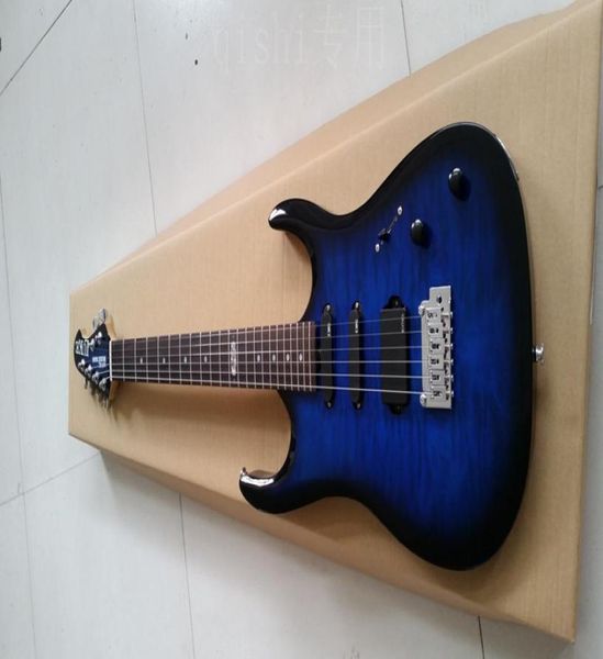 2020 nouveauté bonne qualité usine JP6 JP7 Ernieball Musicman Luke guitares électriques lac bleu chine guitares 8316379