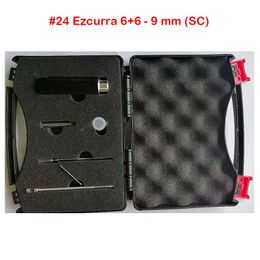 Haoshi Magic Key #24 Ezcurra 6+6 - 9 mm (SC) Double Bit Sloten Master Key Decoder slot Opener Slotenmakers Gereedschap