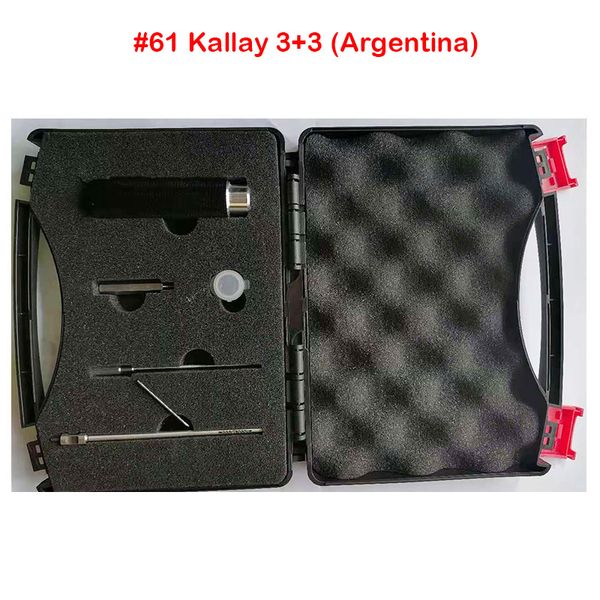 2020 Nouvelle arrivée Magic Key # 61 Kallay 3 + 3 (Argentine) Serrures à double bit Master Key Decoder lock Opener Serruriers Outil Chine Fournisseur