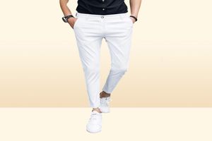 2020 Nouvelle arrivée printemps et été Nouveaux hommes 039 Suidpants minces solides couleurs simples mode Business Social Office ME9551083