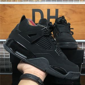 Top Qualité Hommes Femmes 4s Chaussures de basket-ball Black Cat 4 Cactus Jack Oreo Universités Bleu Sneaker Sail Kaws Violet Métallique Bred Tech Blanc Designers Baskets avec boîte