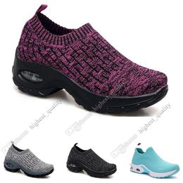 2020 Nuevos zapatos para correr de la llegada para mujer negro blanco rosa bule gris oreo zapatillas deportivas 35-42 tamaño grande veintisiete