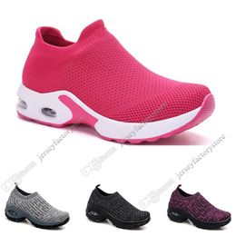 2020 Nouvelle arrivée chaussures de course pour femmes noir blanc rose bleu gris oreo baskets de sport formateurs 35-42 grande taille Six