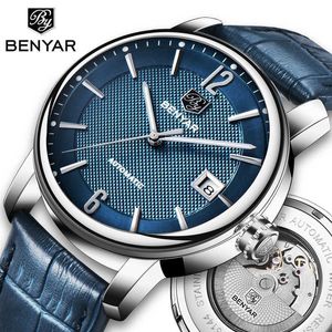 ¡Novedad de 2020! Reloj mecánico BENYAR para hombre, reloj deportivo informal para hombre, reloj mecánico de lujo clásico resistente al agua PAGANI Q0902