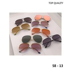 2020 New Blaze aviatio Mirror uv400 lunettes de soleil hommes femmes marque design top qualité métal lunettes de soleil voyageur Oculos De Sol Homem 4541986