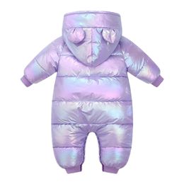 geboren kinderen winter babykleding waterdichte romper voor meisjes jumpsuit katoen overalls kinderen kostuum baby kleding lj201223