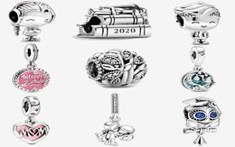 2020 Nuevo niño adolescente adolescente mamá Graduación de cumpleaños Bead Fit Original Charms Silver 925 Bracelets Women Diy Jewely6622266