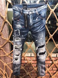 Italiaanse Europese en Amerikaanse mode heren casual jeansshorts, hoogwaardige wassing, puur handslijpen, kwaliteitsoptimalisatie LT96266