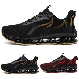 2020 New Brown Style6 Flame Grey Gold Red Black Lace Soft Soft Men Boy Running Shoes Low Cut Designer Trainers Sports Sneaker