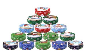 2020 Nouvelle boîte de fer de Noël Boîte encens Board Jar Jasmine Tea Tin Tin Match Board Board FF3076761723