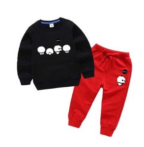 2020 Nieuwe klassieke luxe ontwerper Baby T-shirt jasbroek Twee-Piec 2-9 jaar oude pak kinderbinder baby zorte mouw kleding kinderen set 1-7 leeftijd