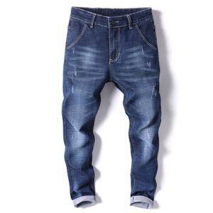 Heren jeans 2021 katoen mannen hoge kwaliteit denim broek zachte heren broek lente herfst jean mode groot groot