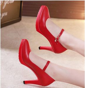 2020 nouveaux designers femmes talons de mode chaussures bureau dame dîner coin pompes à talons hauts sexy rouge noir peep toe robe sandales grande taille 41