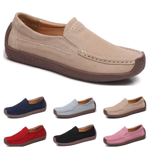 2020 Nouvelle mode 35-42 Eur nouvelles chaussures en cuir pour femmes Couleurs bonbons couvre-chaussures chaussures de sport britanniques livraison gratuite Espadrilles # douze