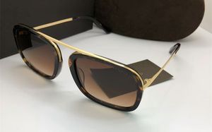 2020 Nouveau design de mode TF0453 UV400 lunettes de soleil de protection plaque italienne de luxe neutre + ensemble complet de mode en métal avec étui et boîte