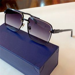 2020 nieuwe mode zonnebril 1098 vierkante kristal snijlens frame eenvoudige en royale mannen outdoor UV400 bescherming eyewear superieure kwaliteit