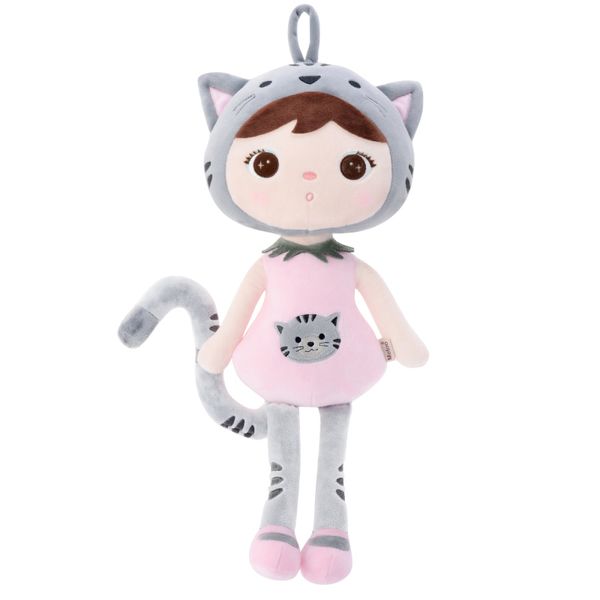 2020 nuevo genuino 20CM 45CM animales de peluche de dibujos animados niños Metoo juguetes de peluche gato muñecas con nombre para cumpleaños regalos de navidad