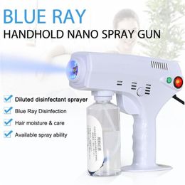 2020 Nieuwe hete handheld elektrisch haar Nano Spray Gun Blue Ray Desinfectant Sterilizer 1200W Big Power 202O