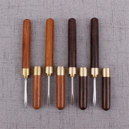 2020 Nieuwe Hot Sales Puer Tea Mes Needle Pick With Wood Handle Puer Tea Tools Cone Needle Breaking Prying Critery Thee Brick Professional Tool