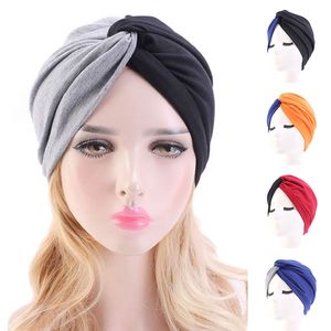 2020 New Inner Muslim Turban Hat Hijab Caps Stertch Inner Cap Islamic Hijab scarf Bonnet hat female headband turbante mujer