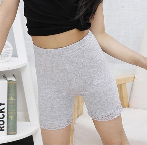 2020 nouveaux enfants Modal Shorts culottes bébé filles robe d'été sécurité Leggings courts sous-vêtements dentelle collants courts Antialight Underpant2652336