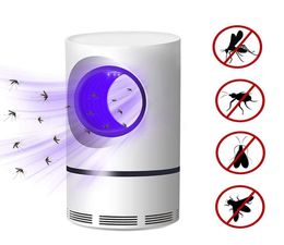 2020 Nieuwe LED Muggenmelk Lamp Mute Zwangere en Baby Veiligheid USB Muggenmelk Lamp UV Pocatalys Bug Insectenval L1741242