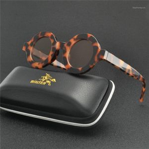 2020 New Leoaprd Punk Suglasses Frame Lunettes de soleil rétro petites lunettes de soleil ovales Femmes de créateurs de marque Fashion FML1 268U