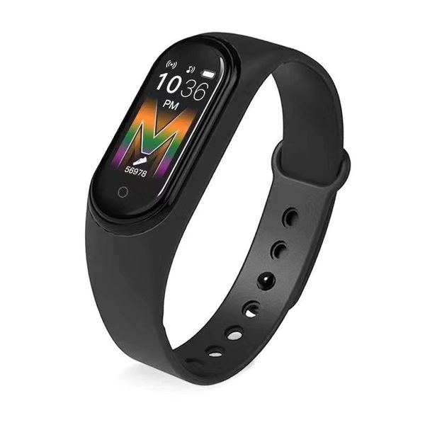 m5 bracelet intelligent ip68 étanche montre intelligente bluetooth appel rappeler musique jouer fitness tracker montre intelligente bande moniteur de fréquence cardiaque