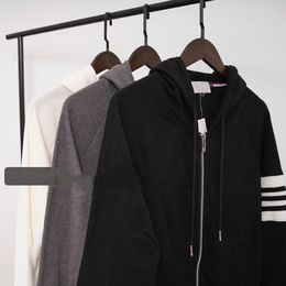 hommes hoodies femmes unisexe classique haut de gamme qualité couture quatre-bar série veste